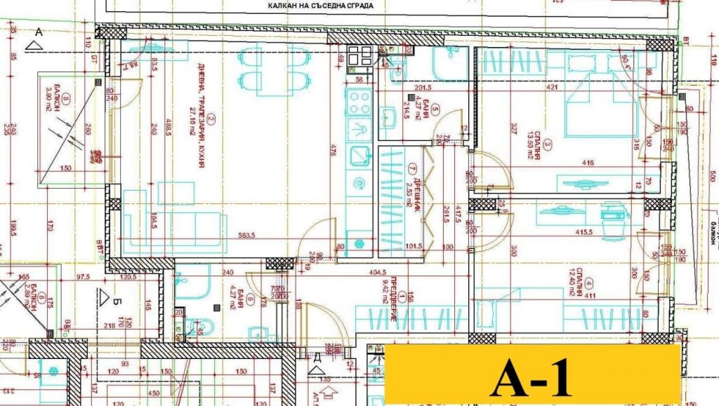 Инвеститор продава Апартаменти - Пиротска 93 - а1-размери