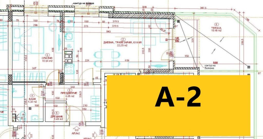 Инвеститор продава Апартаменти - Пиротска 93 - а2-размери