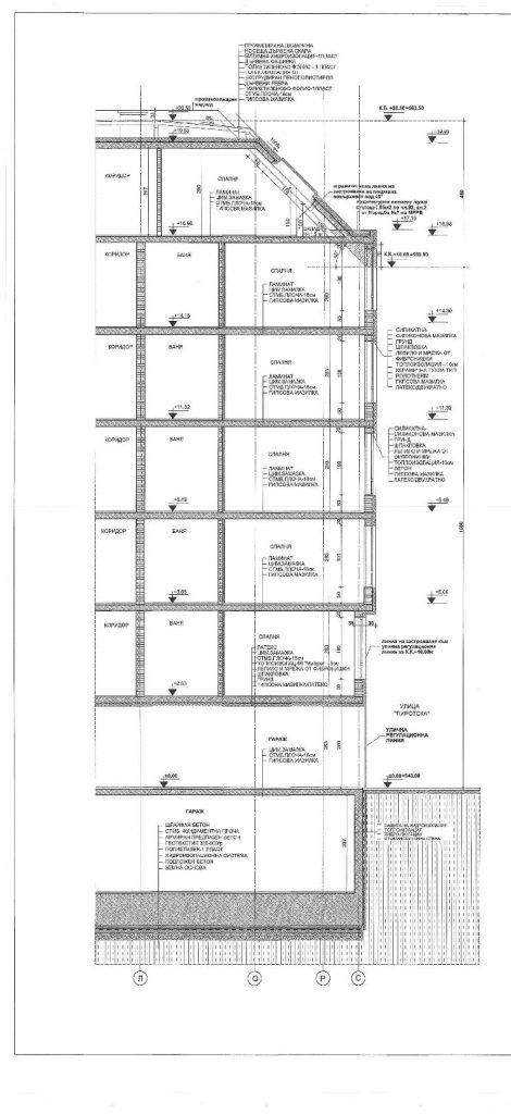 Инвеститор продава Апартаменти - Пиротска 93 - разрез д